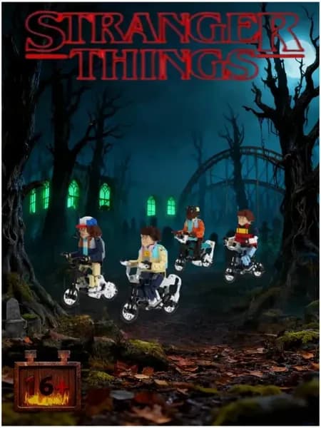 lego очень странные дела，кубики