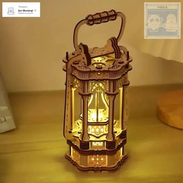 Ретро-таунские лампы DIY-подарки вручную