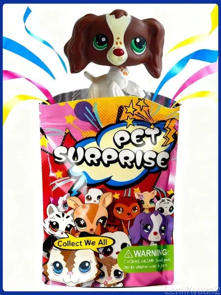 Pet Shop #156,лпс игрушки,Немецкий дог,Сосиска-дог,овчарка,собака,подарок для девочки(С упаковочным пакетом)