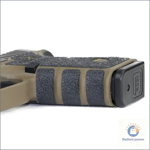 Резиновая матовая противоскользящая накладка на рукоять Grip Wrap Tape для Glock (подходит для моделей 17/20/21/22)