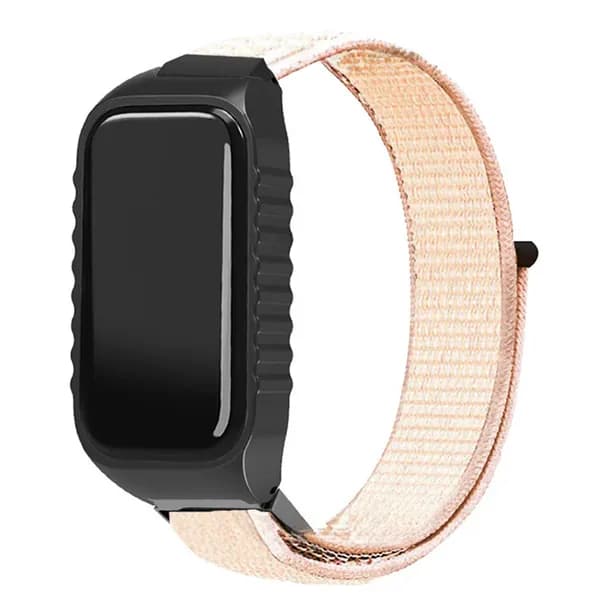 Нейлоновый ремешок с петлей для Xiaomi Smart Band 8 Активный, дышащий спортивный ремешок для Redmi Band 2