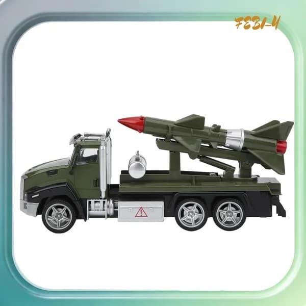 Игрушечный автомобиль Военная ракетная машина