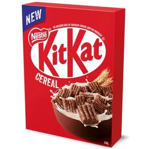Хлопья KitKat / Готовый завтрак KitKat / Хлопья с шоколадом, 330 гр.