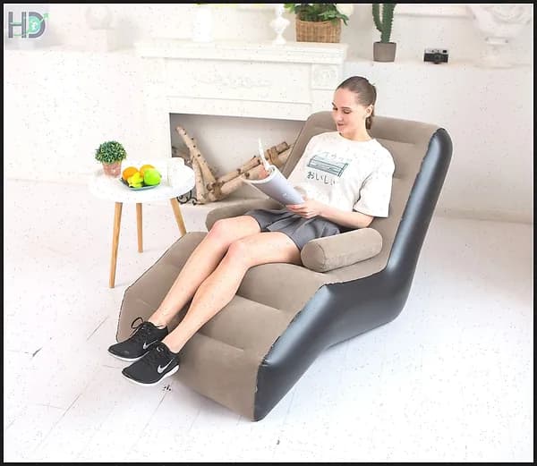 Бескаркасный диван Матрас, Бархат, Размер XXXXXL,коричневый