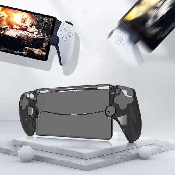 Защитный чехол для PlayStation Portal, прозрачный, ударопрочный, 360 полное покрытие, водоотталкивающий, устойчивый к пожелтению