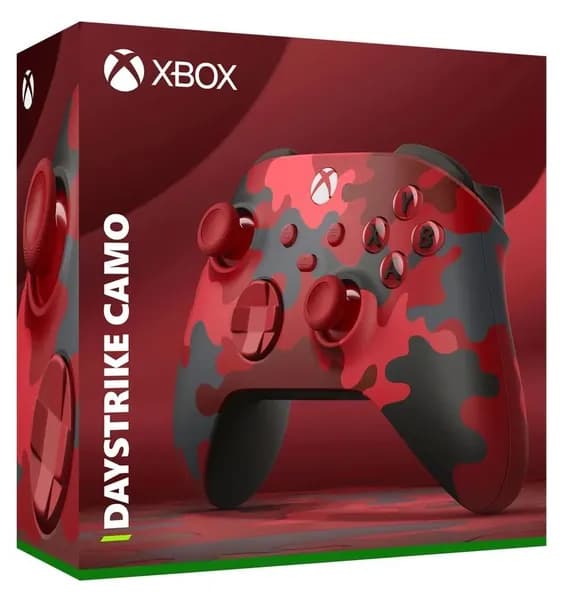 Геймпад беспроводной Xbox One / Series S X Wireless Controller Daystrike Camo Красный камуфляж с bluetooth model 1914 джойстик 4 ревизия