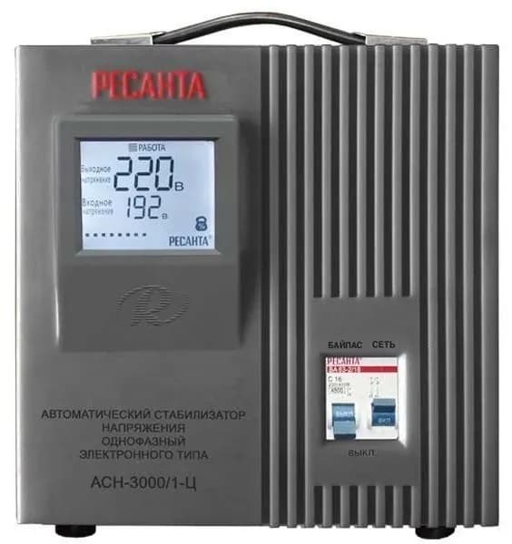 Стабилизатор напряжения Ресанта АСН-3000/1-Ц