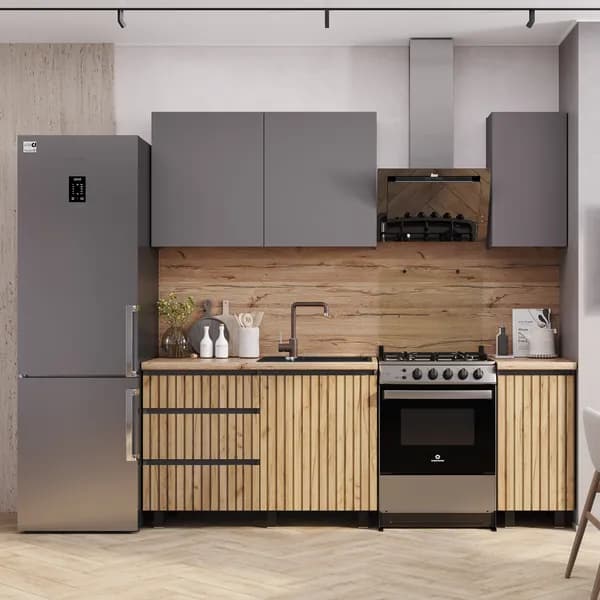 BTS Кухонный гарнитур, ЛДСП ,160х60х217.8см