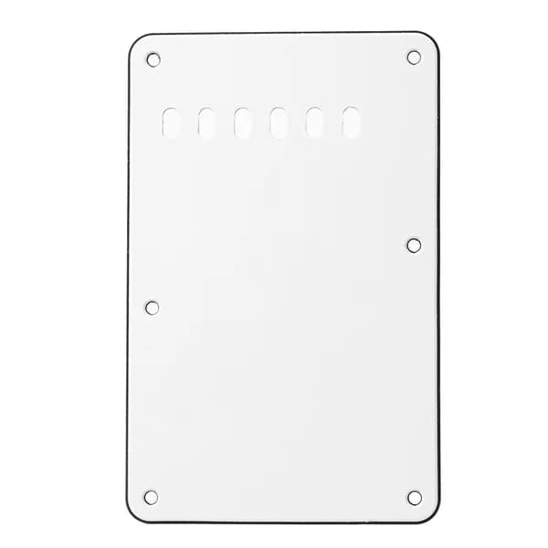 Задняя крышка для электрогитары Fender ST SQ, белая, ПВХ, 144 92 мм