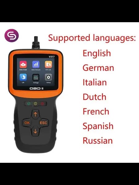 Диагностический Сканер OBD2 V317