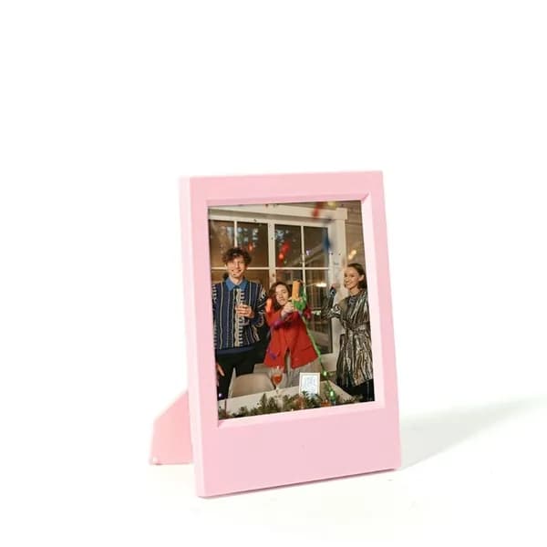(Одна) маленькая 5-дюймовая рамка для фотографий polaroid-розовая-Polaroid