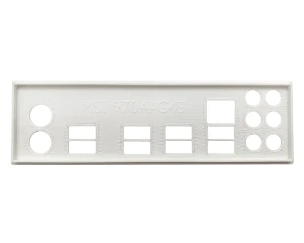 Заглушка для компьютерного корпуса к материнской плате MSI 970A-G43 white