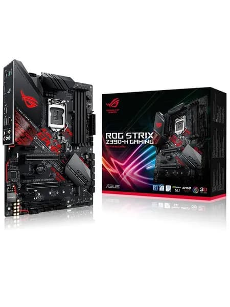 ASUS Системный блок ROG STRIX Z390-H GAMING), ROG STRIX Z390-H GAMING, темно-серый, светло-серый