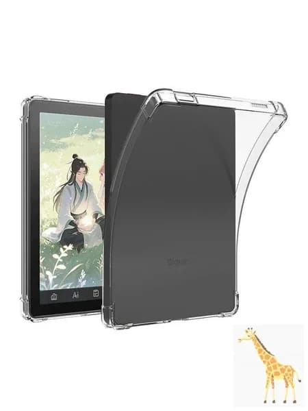 Защитная чехол для электронной книги Bigme B6, 6 дюймов, прозрачный TPU-мягкий чехол с амортизацией от падений