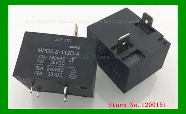 MPQ4-S-112D-A 12V 30A реле