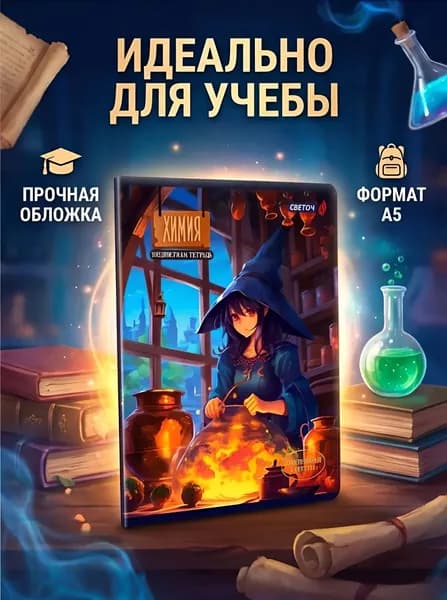 Тетрадь A5, 1 шт., листов: 48