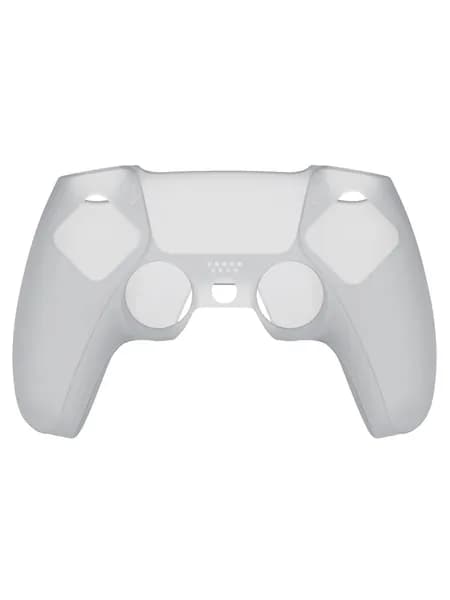 PlayVital силиконовый чехол, Pure Series, для PS5 контроллера, совместим с зарядной станцией, противоскользящий, мягкая резина, в комплекте 6 колпачков для стиков