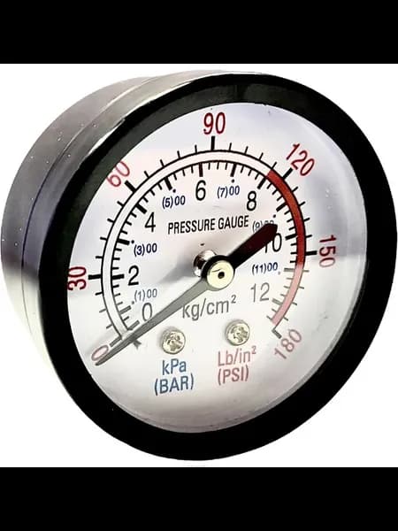 Манометр для компрессора 40 мм 1 8 Pegas pneumatic 4801