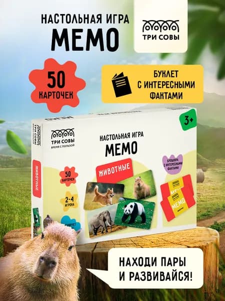 Игра мемо для детей