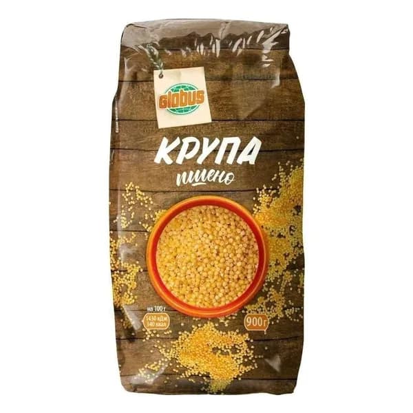 Пшено Глобус шлифованное 900 г
