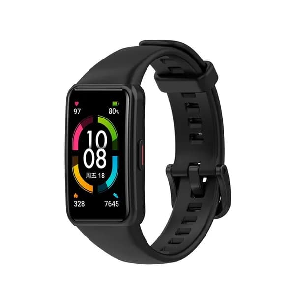 ремешок для huawei band 6 / honor band 7 6, силиконовый мягкий сменный ремешок