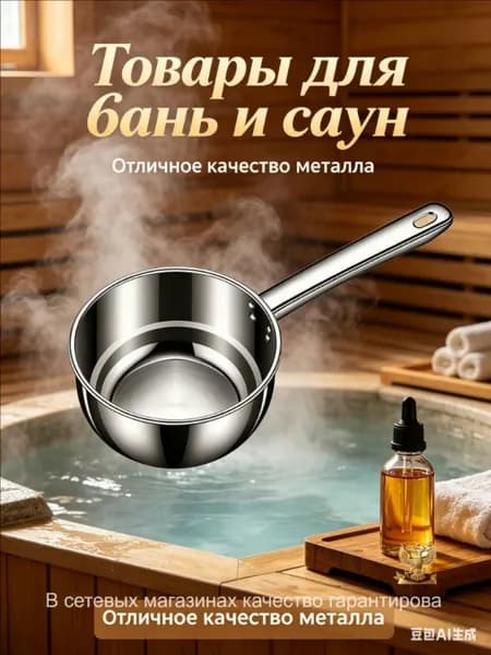 Бондарное изделие для бани Шайка, 1.6 л
