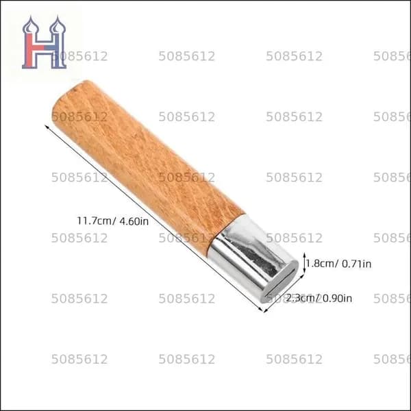 Модульная деревянная ручка для замены на кухонных инструментах 11.70x2.30x1.80cm