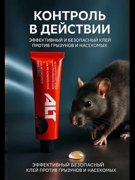 Клей от грызунов и насекомых ловушка