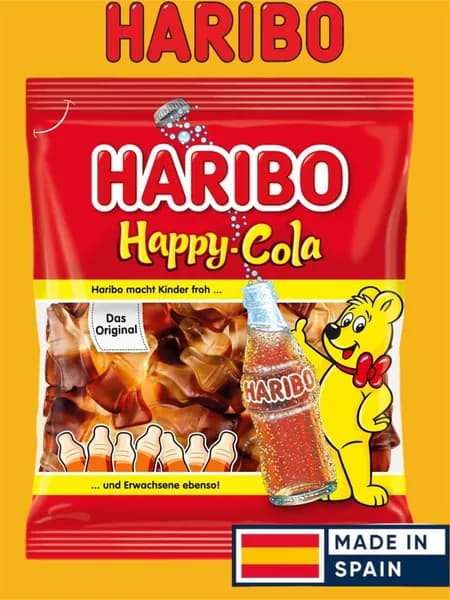 Мармелад жевательный Haribo Happy Cola 100грамм Испания
