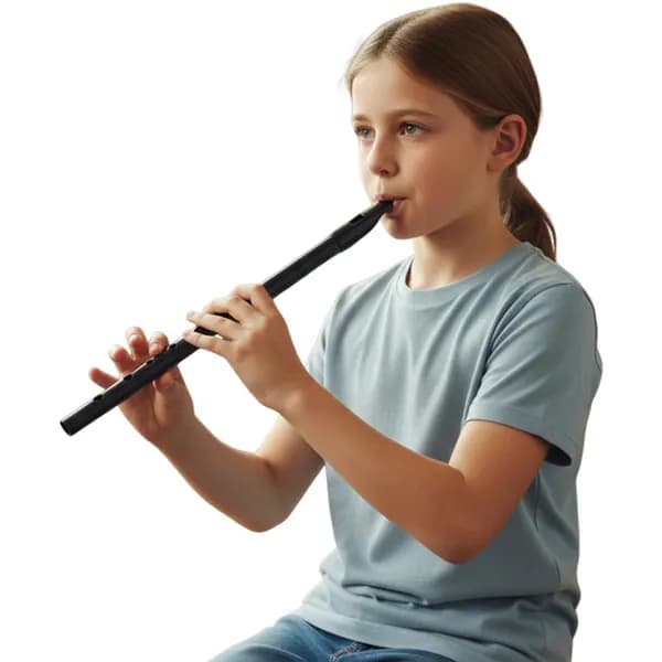 Tin Whistle ирландский дудка D, алюминиевый корпус, легкий