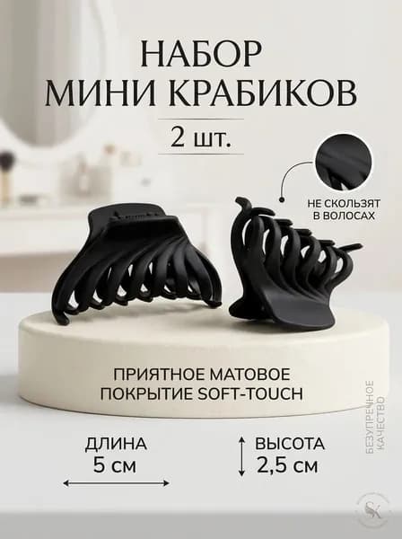 Заколка для волос 2 шт.