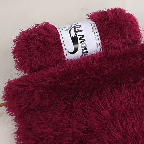 Пряжа из искусственного меха норки,для шапки и шарфа,1 кусок,98 г