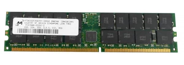 Micron Оперативная память DDR, 333 МГц, 1 x (MT36VDDF25672Y-335D2)