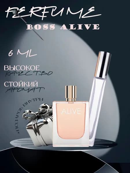 XOXO PARFUMER Наливная парфюмерия Alive Eau de Parfum Алив  отливант духов 6 мл