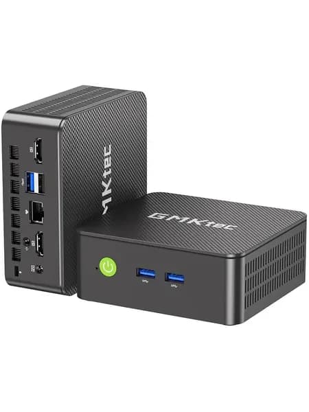 GMKtec Мини-ПК NucBox G3S (Intel N95, RAM 8 ГБ, SSD 256 ГБ, Intel UHD Graphics, Windows), G3S/N95/8+256GB, черный
