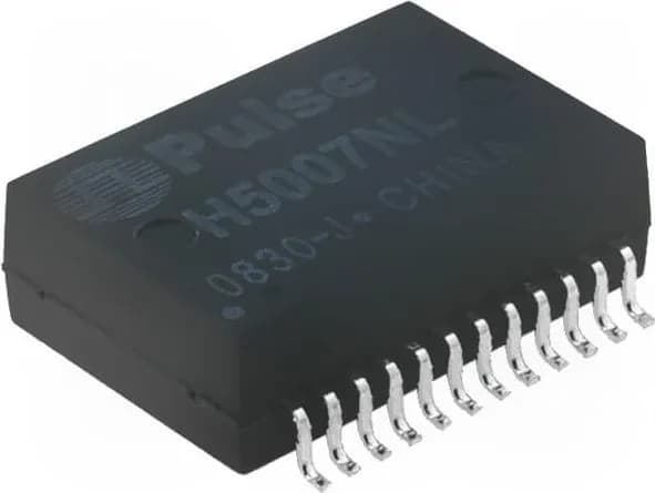 Трансформатор PULSE H5007NL LAN SMD 0-70 град.C 1дБ Кол-во портов: 1 1шт