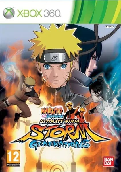 Игра Naruto Shippuden Ultimate Ninja Storm Generations Xbox 360 Диск