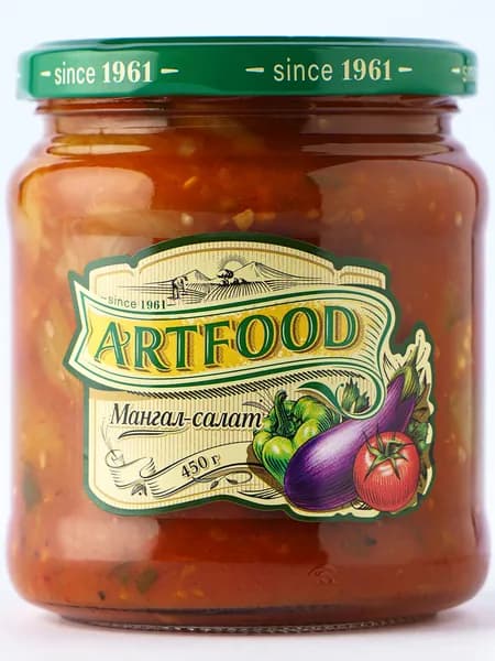 Мангал-салат (салат из печёных овощей) ArtFood, 450 г