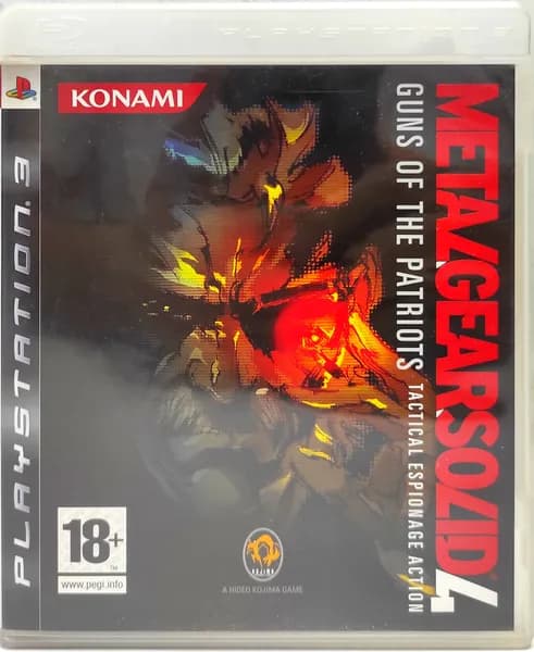 Metal Gear Solid 4 Guns of the Patriots Английский язык BLES 00246 Видеоигра на диске PS3. Товар уцененный