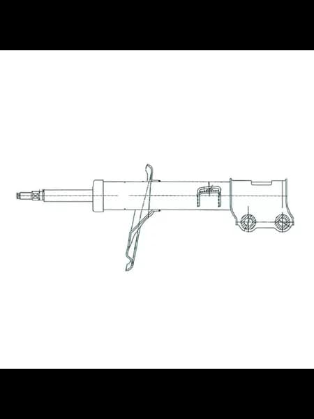 Амортизатор передний R GY0709G