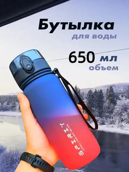 Спортивная бутылка, 650 мл