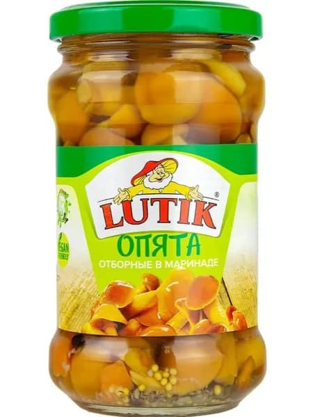 Опята Lutik отборные в маринаде, 314мл
