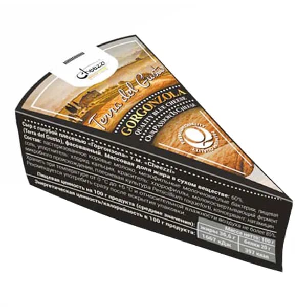 Сыр мягкий Cheezzi Тerra del gusto горгонзола 60% 100 г