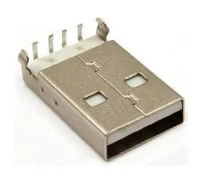10 шт Разъем USB штекер на плату USBA-1M