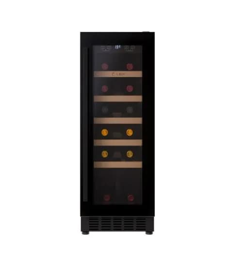Винный шкаф встраиваемый LEX LWD3020BL, черный