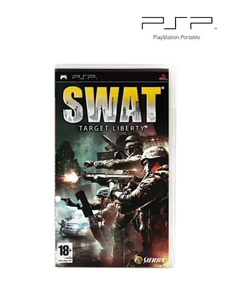 Игра SWAT Target Liberty (PlayStation Portable (PSP), Оригинальный)