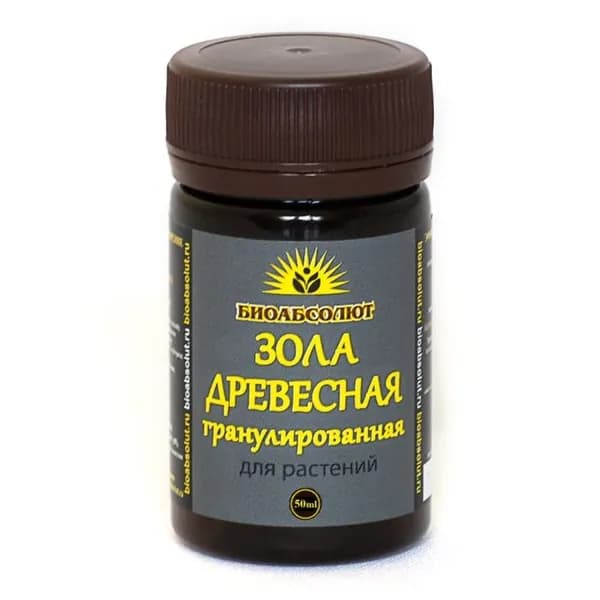Зола древесная гранулированная, 50мл