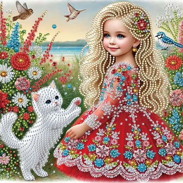 1 комплект DIY 5D-Алмазная мозаика без подрамника