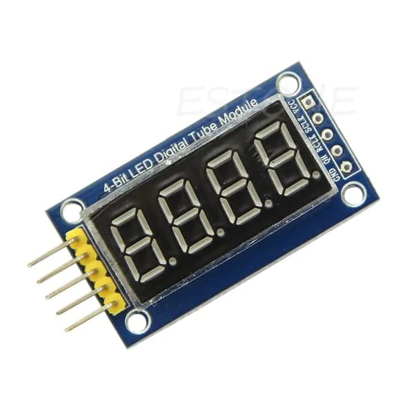 (1 шт.) 4-разрядный светодиодный модуль Arduino (0.36 дюйма, красный)