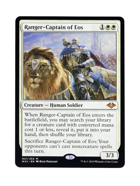 Голографическая (Holo) прокси-карта TCG/MTG Proxy: Ranger-Captain of Eo